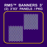 RealGRIDZ™ BANNER  3' (4pnl)