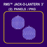 RealGRIDZ™ JACK-O-LANTERN-90 (3')